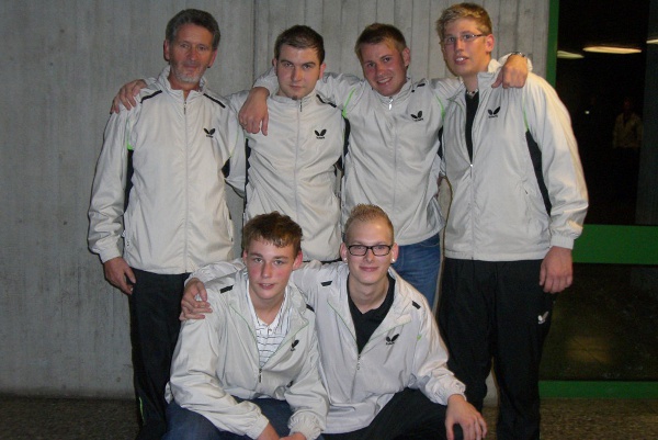 Herren II :   von links: Bernhard Kast, Tobias Kehlbach, Markus Teubner, Alexander Neumann, Thomas Bertulis, Paul Schmid 